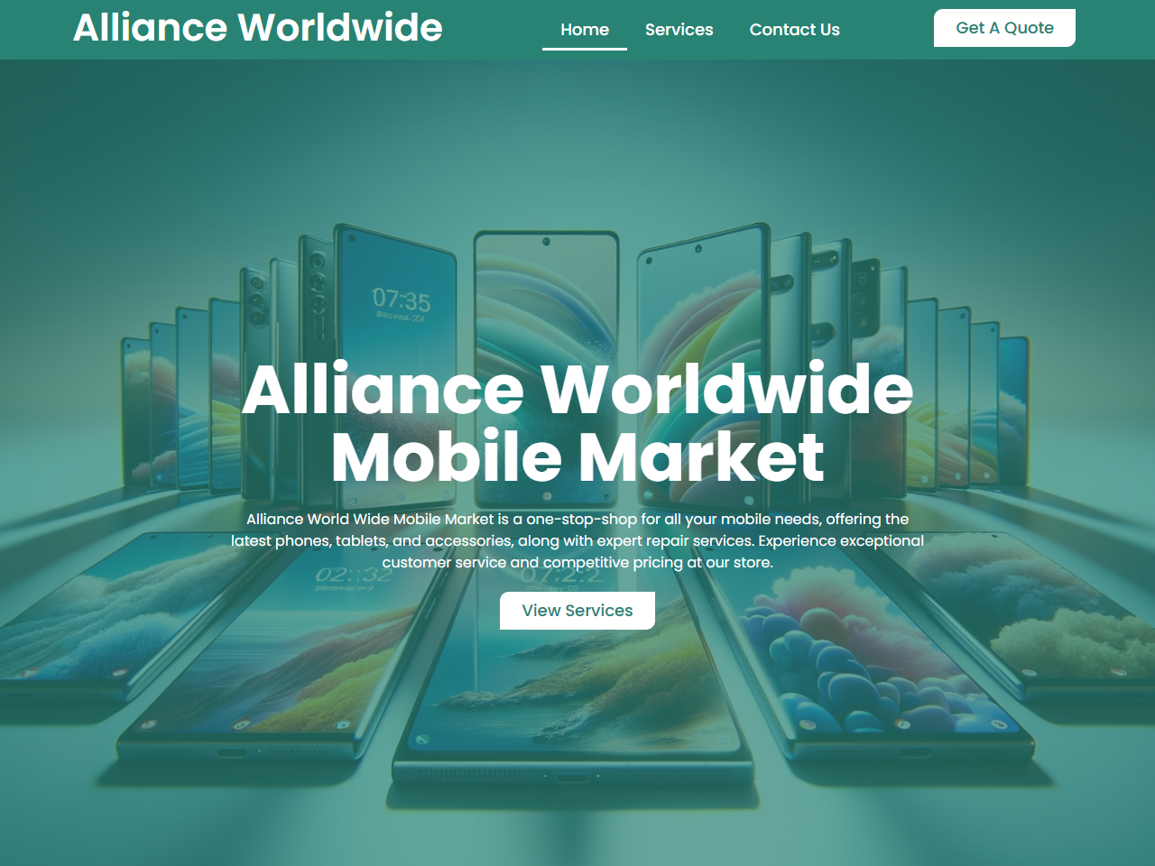 Alliance Worldwide website screenshot